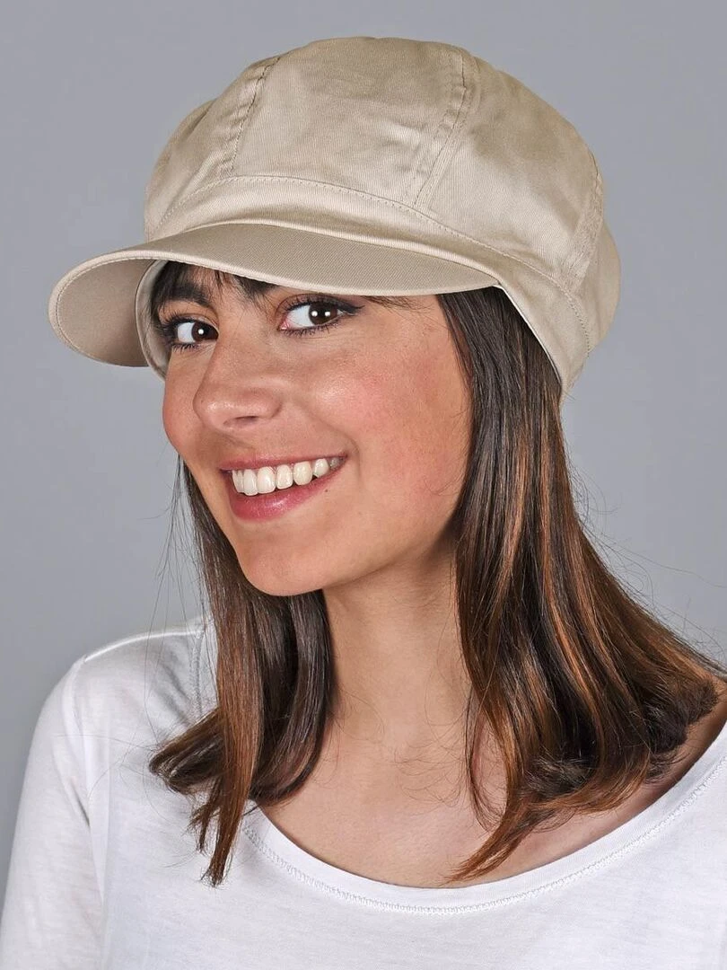 Casquette Coton Layna Beige