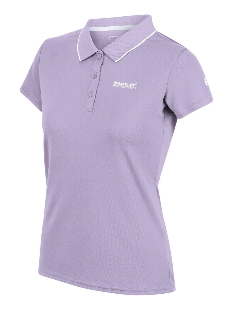 Regatta   Polo manches courtes MAVERICK   Mauve lilas