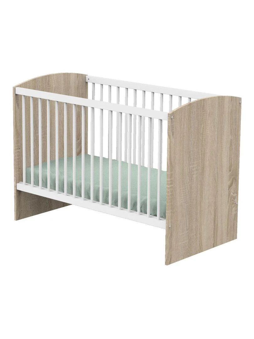 Lit bébé ACCESS SAUTHON Blanc Marron