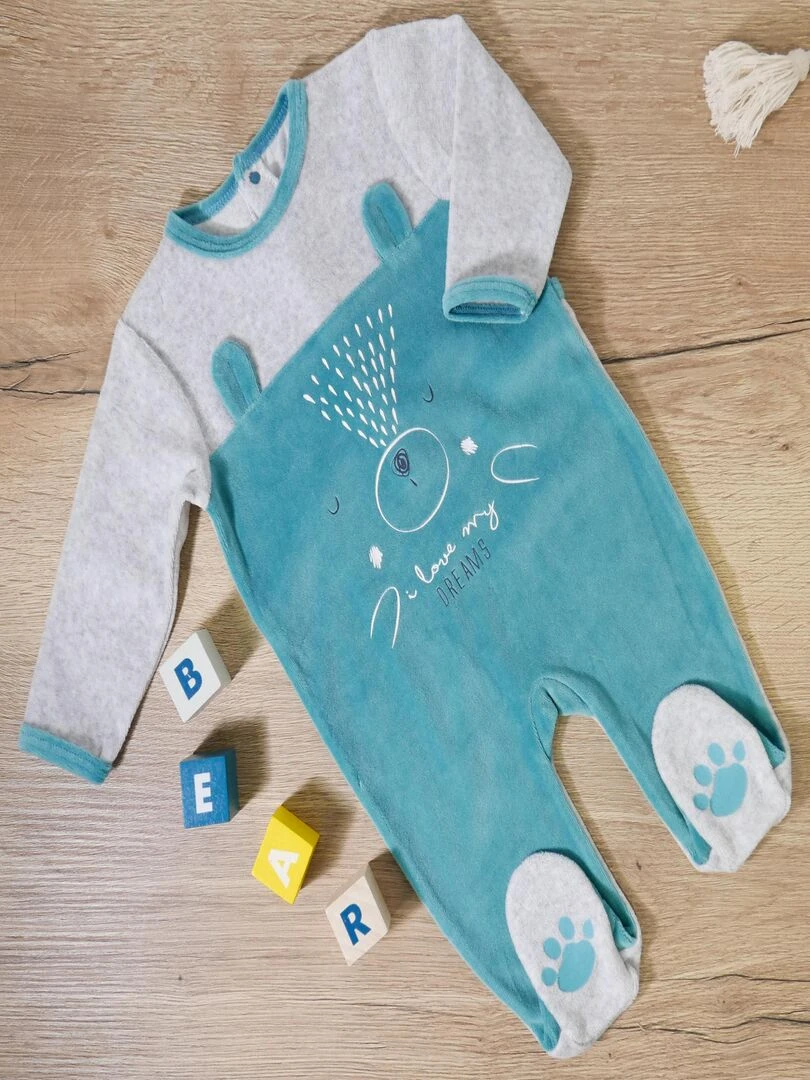 Dors Bien 'gdb1 Cute Bear' 'doo&bo'   Rose foncé