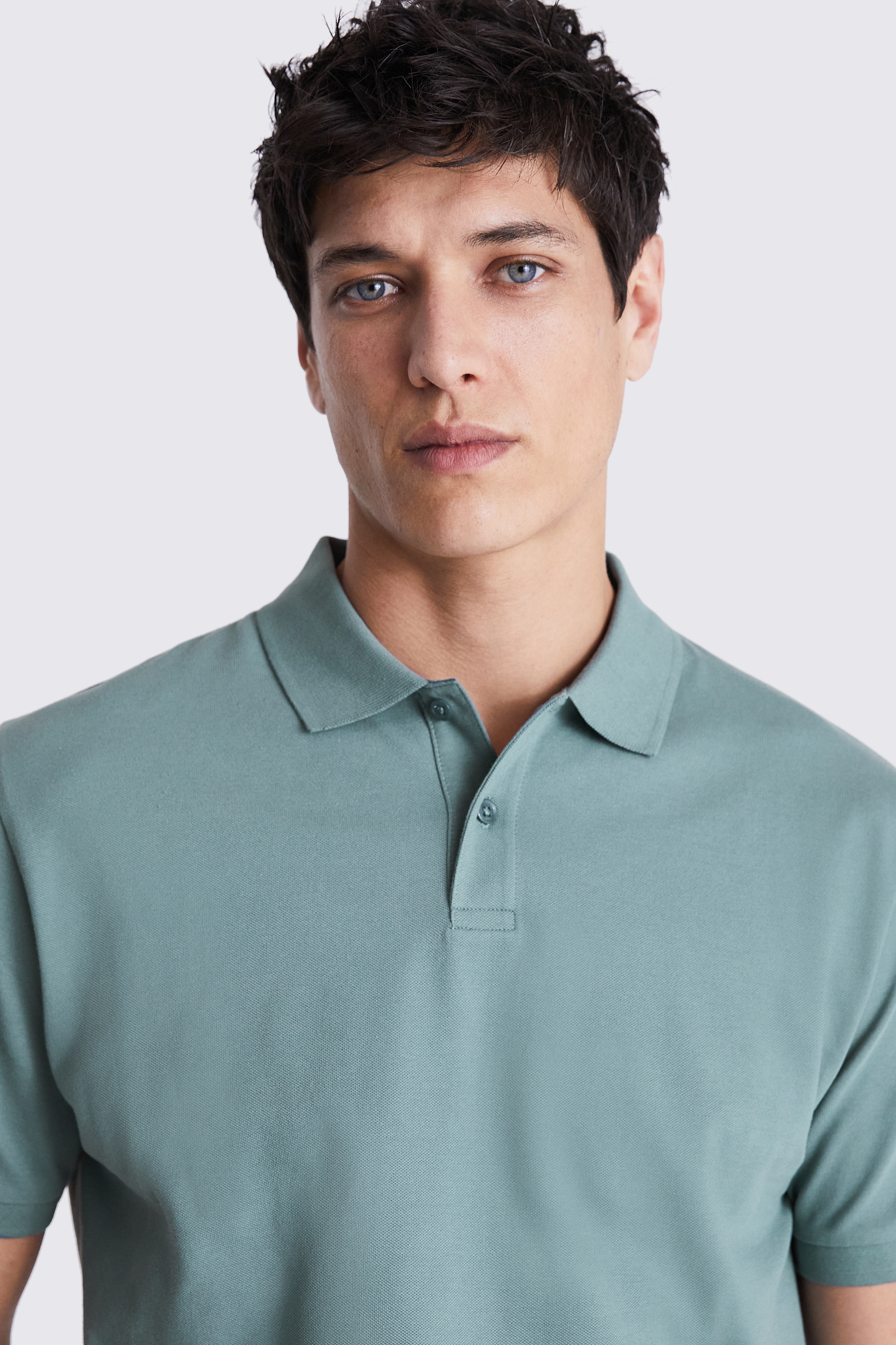 Ecru Terry Towelling Skipper Polo   Buy Online at Moss