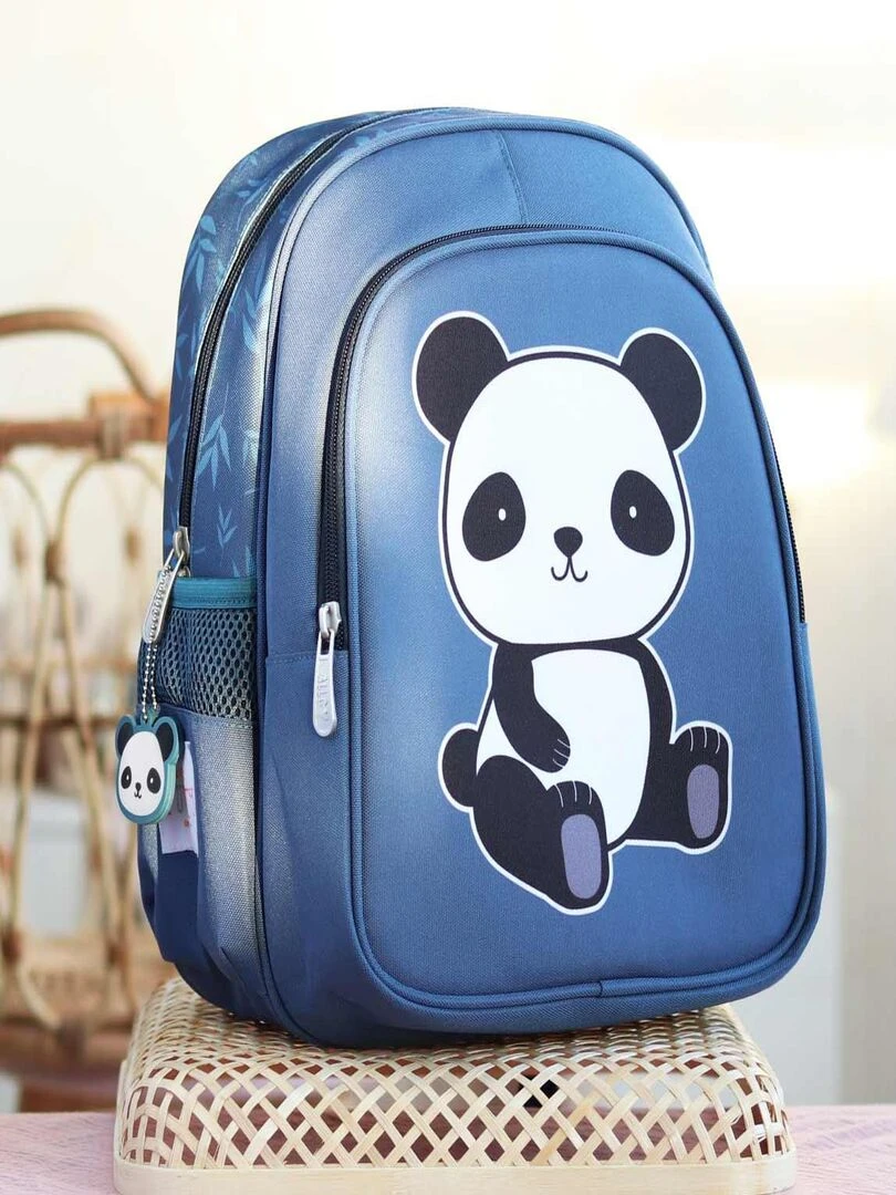 Sac à dos Panda avec poche isotherme   Bleu