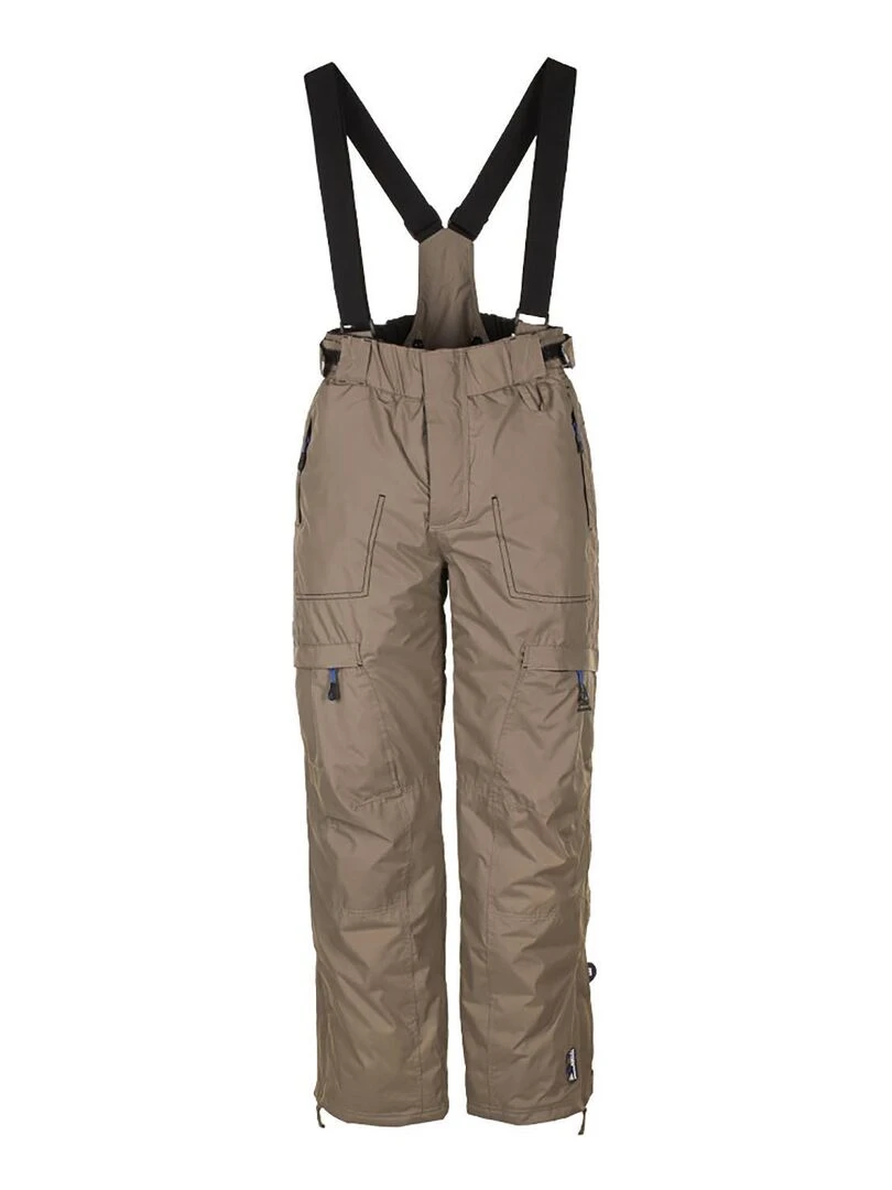 Pantalon de ski homme CLOSS   PEAK MOUNTAIN   Gris taupe