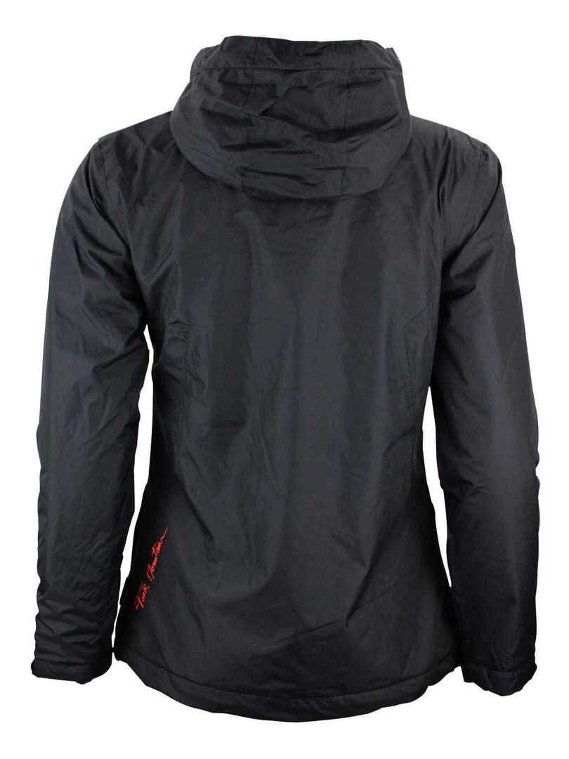 Coupe vent femme AJIKFLB Noir Noir
