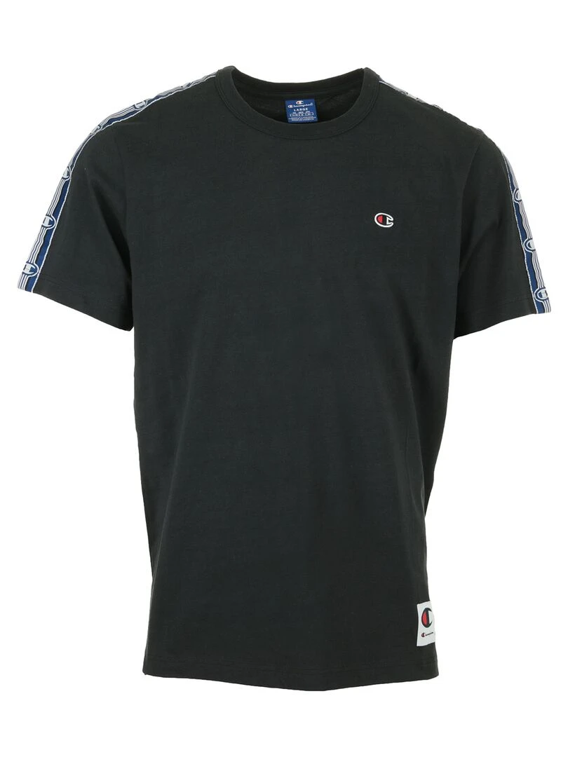 T shirt Le Coq Sportif ESS Tee SS N°10 M   Bleu Bleu marine Blanc