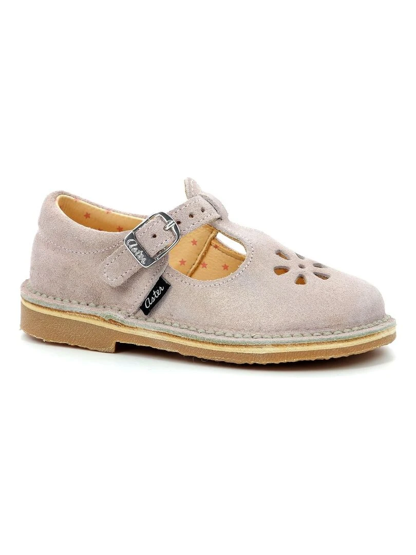 Salomés Cuir Dingo 2 Bonton Rose