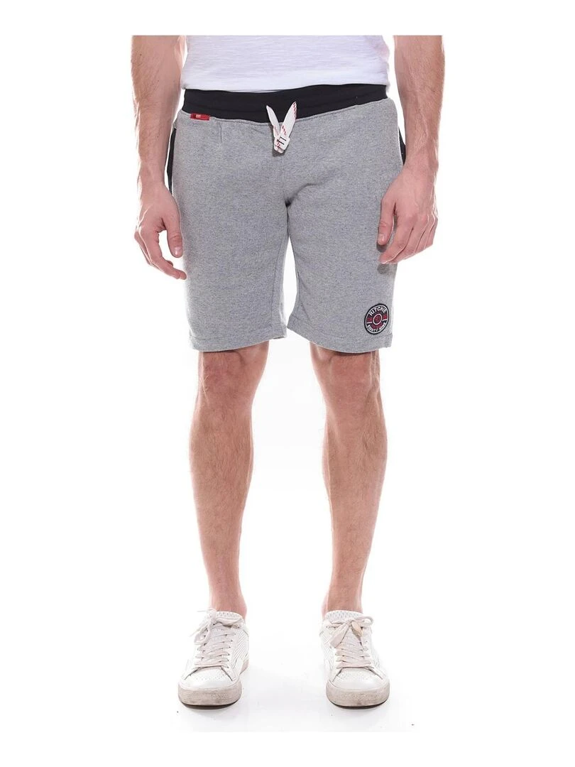 Bermuda molleton BALMY Gris