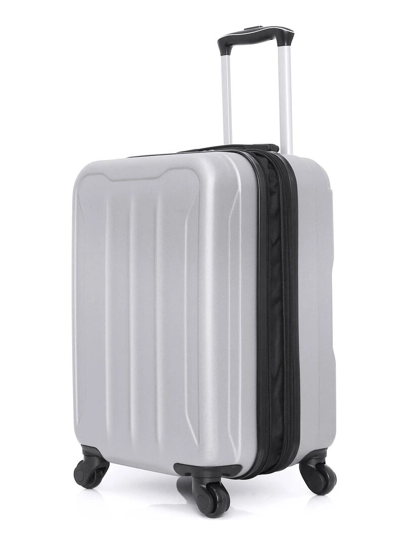 HERO VALISE CABINE ABS PIRIN S 55 CM 4 ROUES Gris