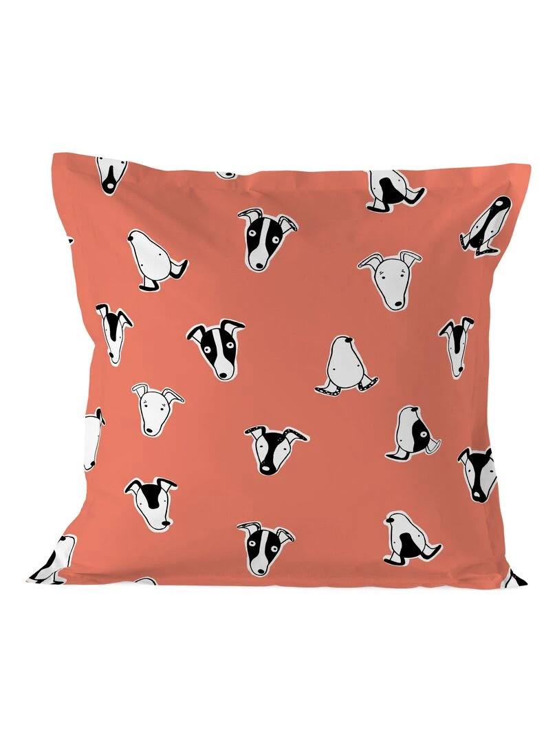 Taie d'oreiller Greyhound "Happyfriday" Orange