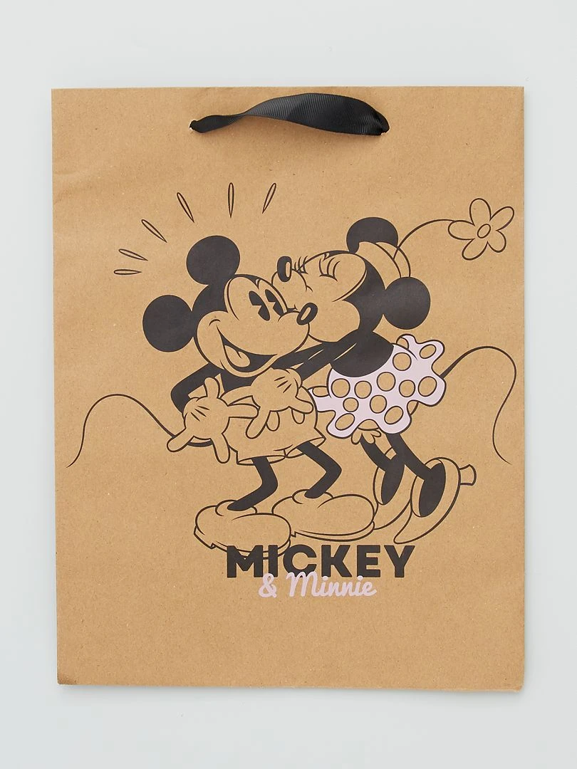 Sac cadeau 'Disney' 'Mickey'   marron