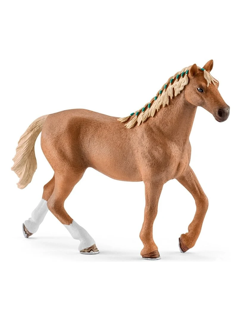 Figurine cheval : Pur sang anglais avec couverture   N/A