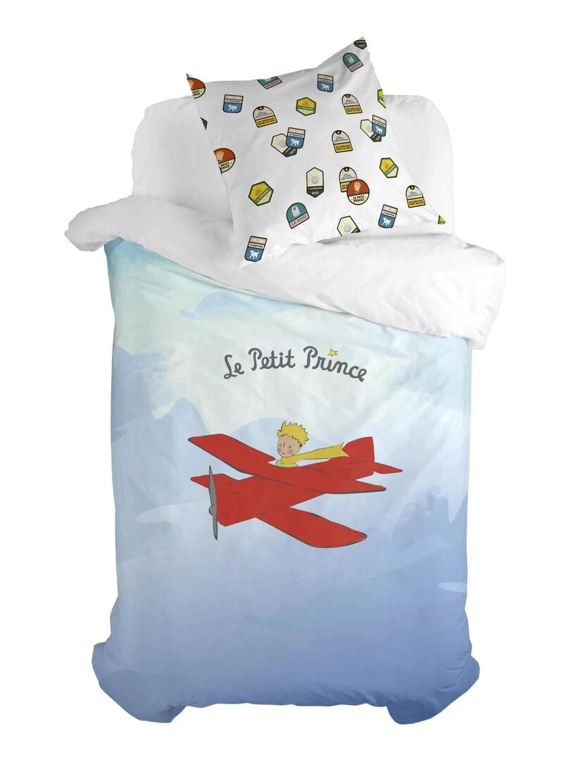 Taie d'oreiller Son avion "Happyfriday"   Multicolore