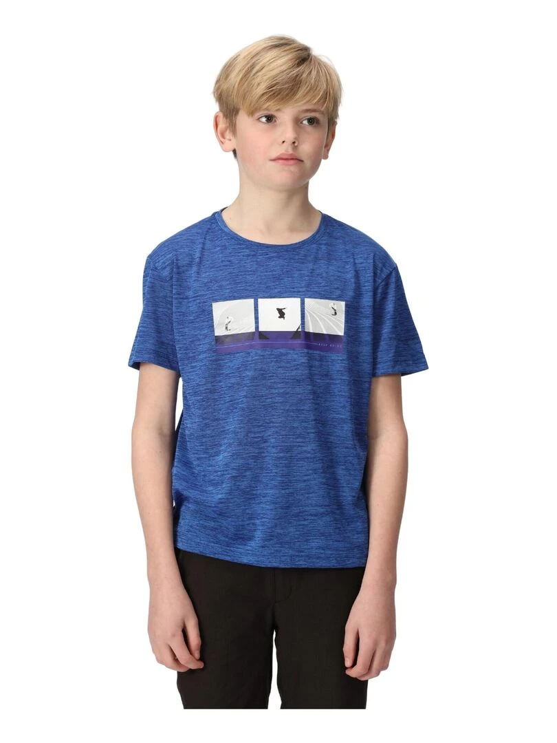 Regatta   T shirt FINDLEY   Bleu foncé