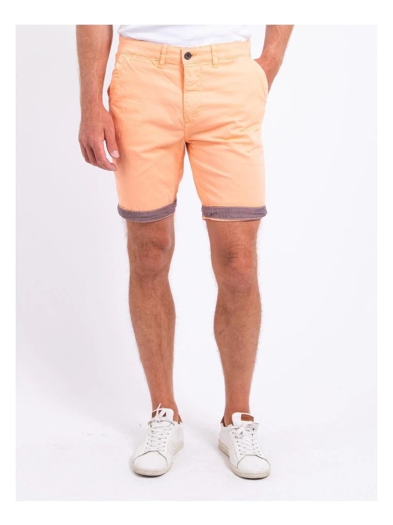 Bermuda chino BAZY Orange