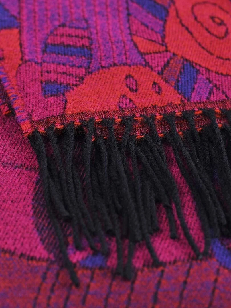 Châle Betsy   Fabriqué en France   Violet