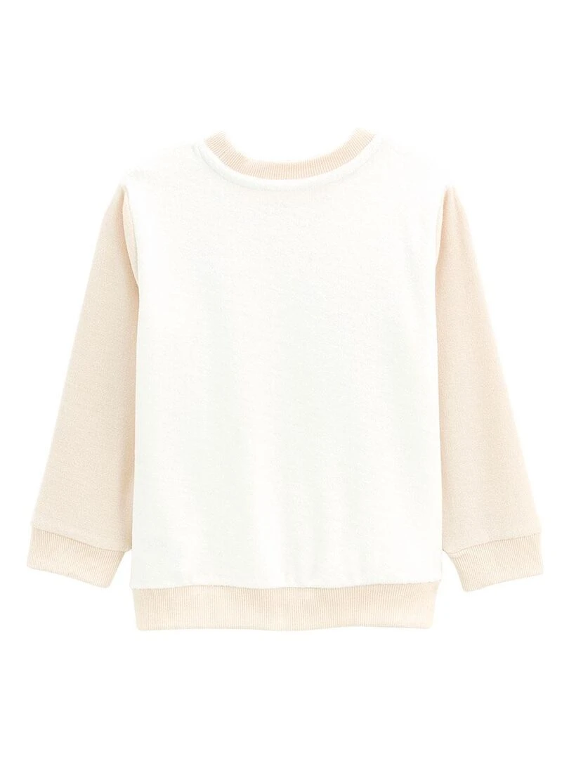 Pyjama enfant en velours Oma Biche   Beige