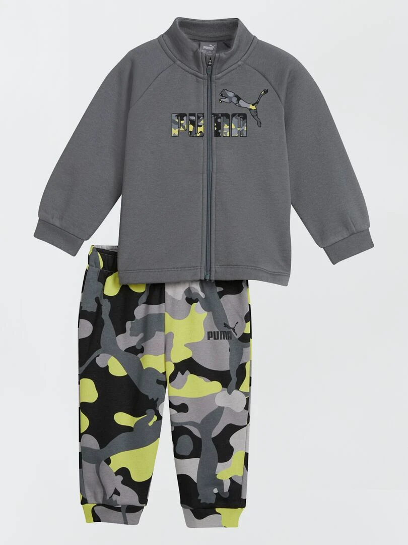 Un ensemble de jogging 'Puma' Kaki