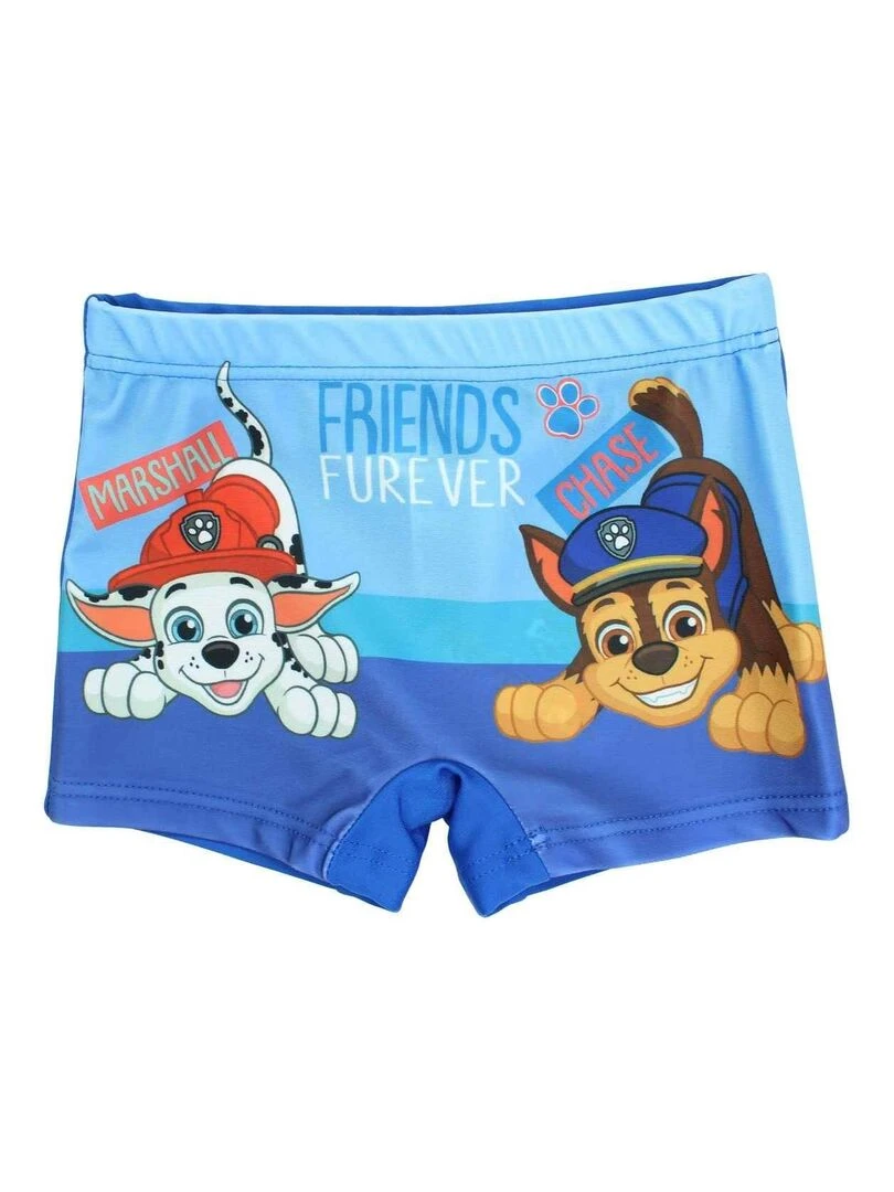 La Pat' Patrouille Boxer De Bain garçon imprimé La Pat' Patrouille Bleu marine