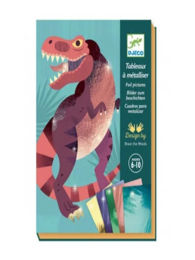 Tableaux Metal Jurassic Dinosaures N/A