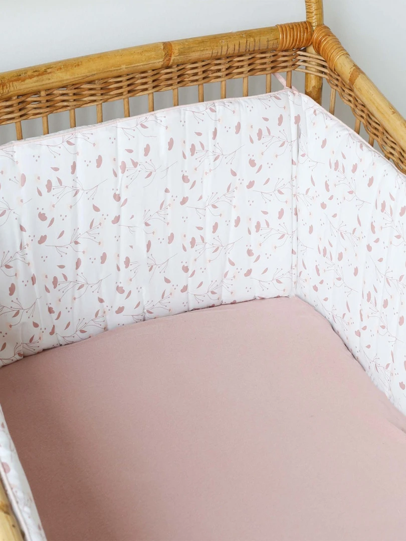 Tour De Lit Bébé Kinousses   Rose