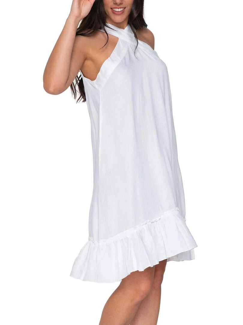Robe estivale Alice   Blanc