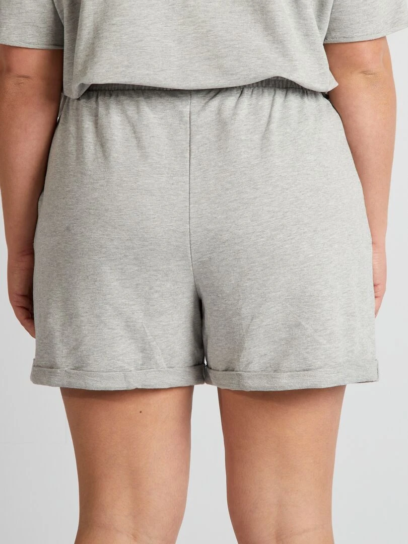 Short d'ensemble   Gris