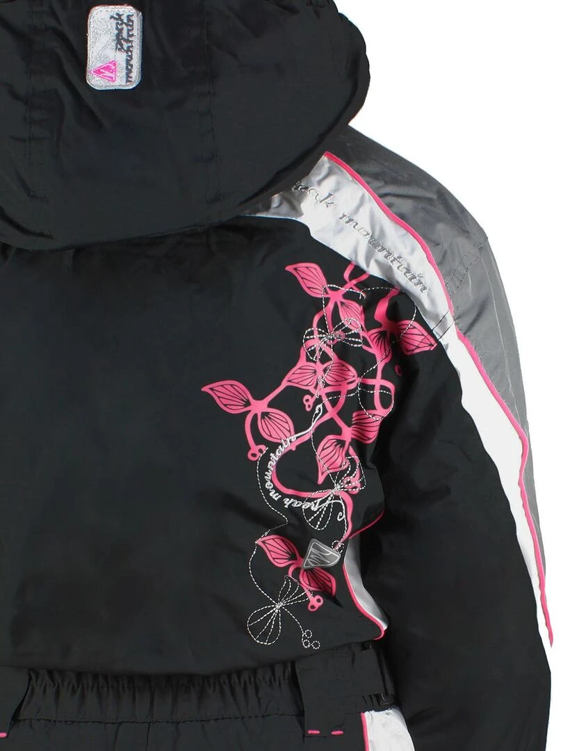 Combinaison de ski fille GENIAX   PEAK MOUNTAIN   Noir Noir