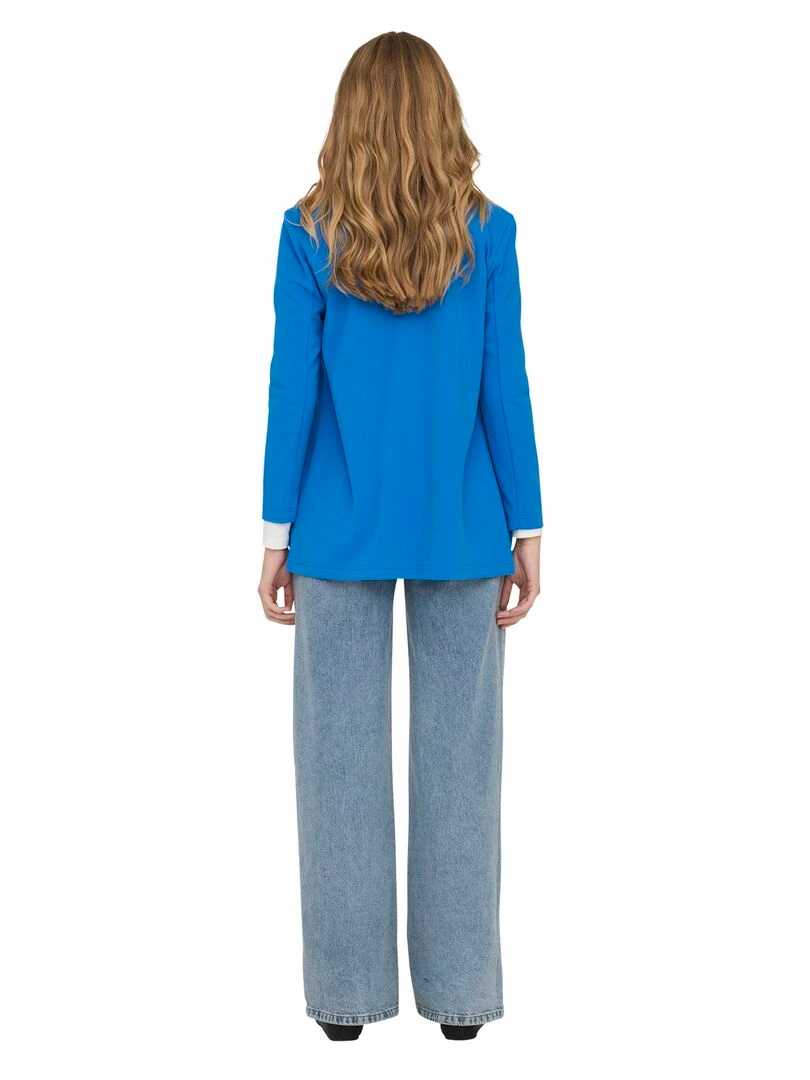 Veste blazer fluide   BLEU