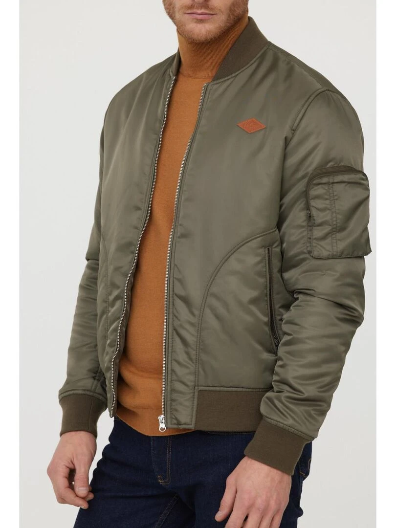 Lee Cooper   Veste manches longues polyester regular FOTH   Kaki
