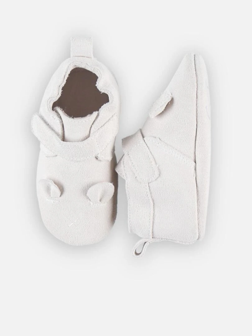 Chaussons en cuir    Noukie's   Beige