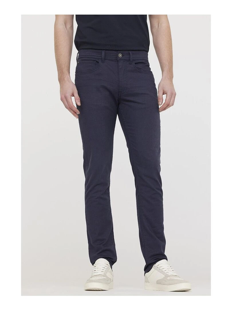 Lee Cooper Pantalon coton straight LC122 Bleu marine