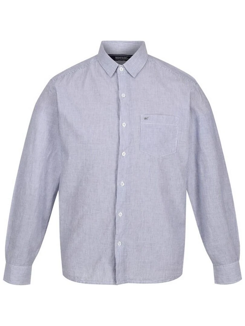 Regatta Chemise BRYCEN Bleu Blanc
