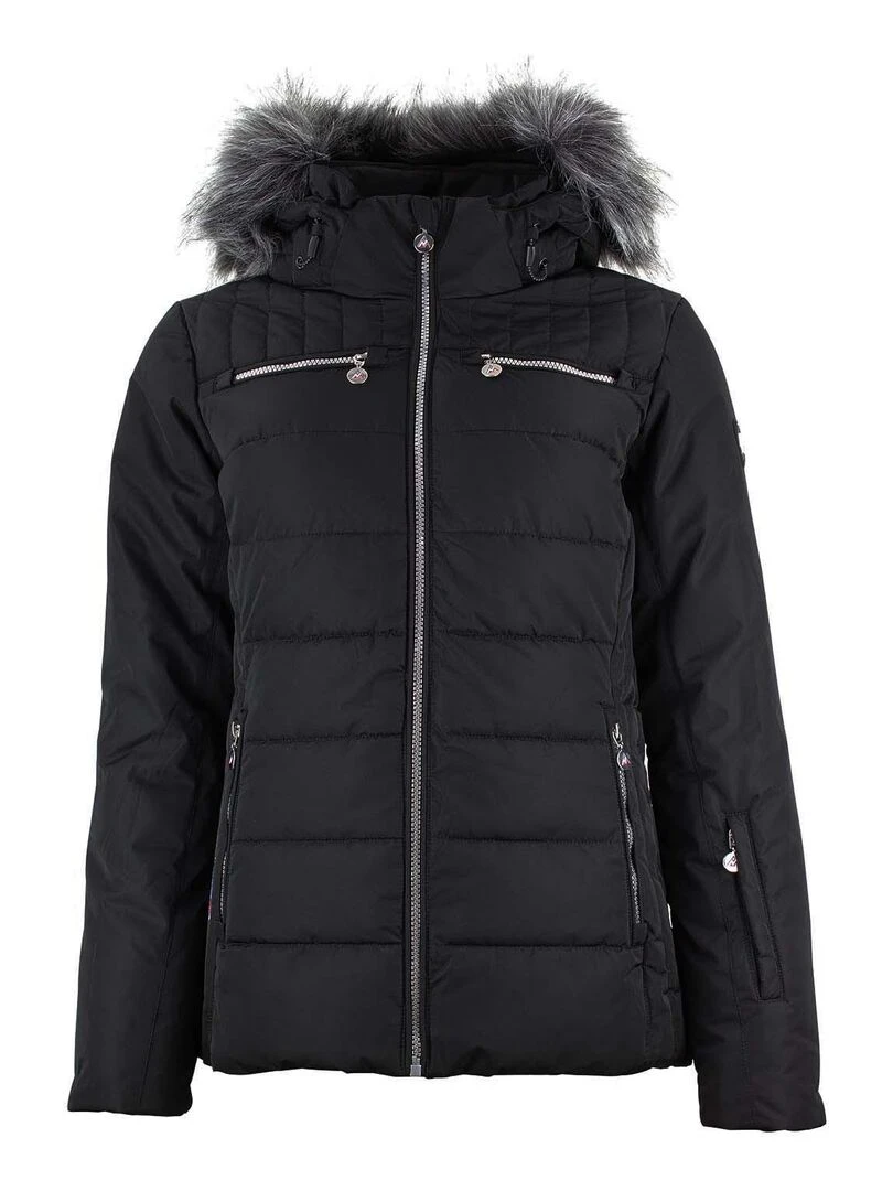 Doudoune de ski femme ASALPO PEAK MOUNTAIN Noir Noir