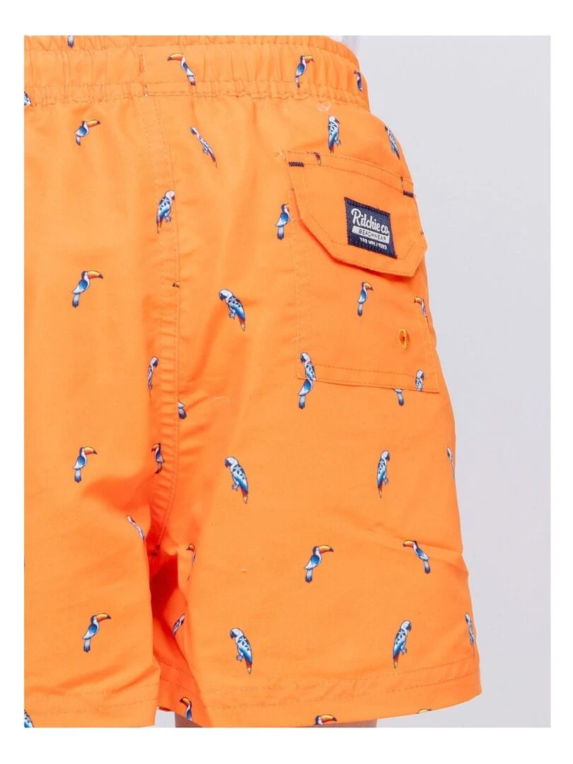 Short de bain GAZOLE J   Orange