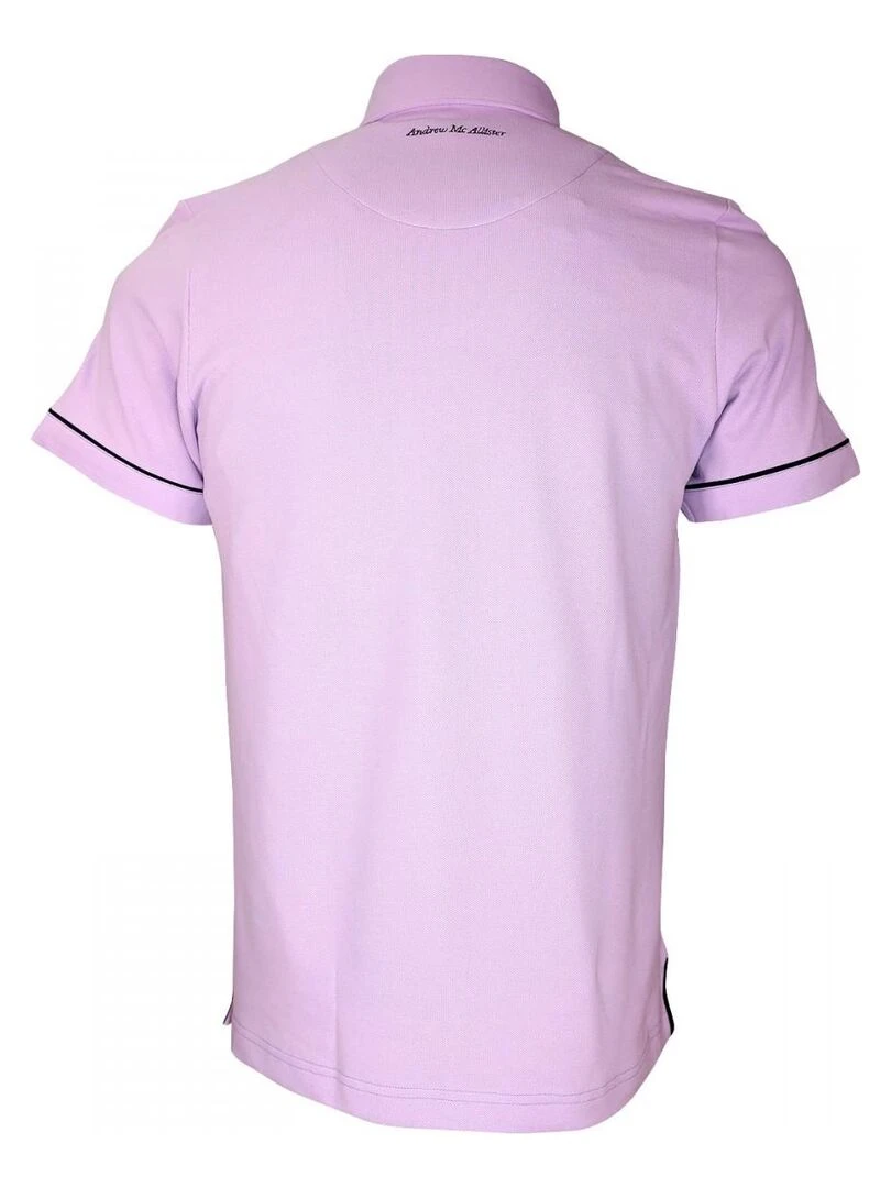 Polo brodé PLYMOUTH Parme