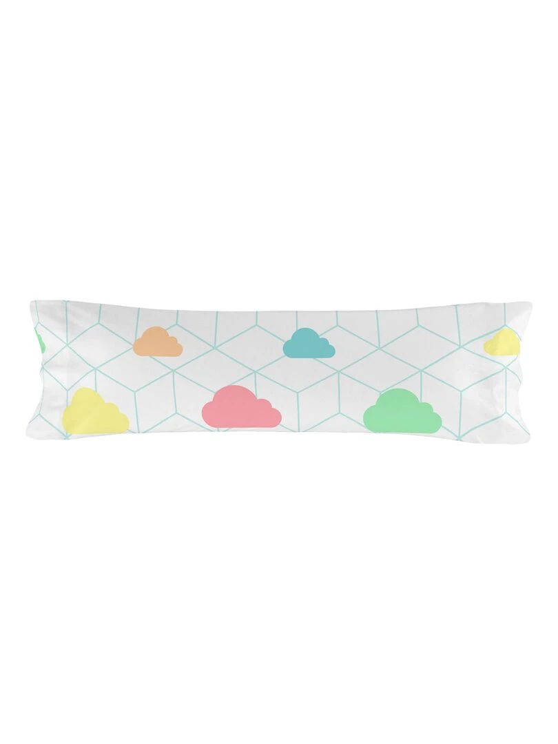 Parure de lit 2 pièces Rainbow "Happyfriday"   Blanc