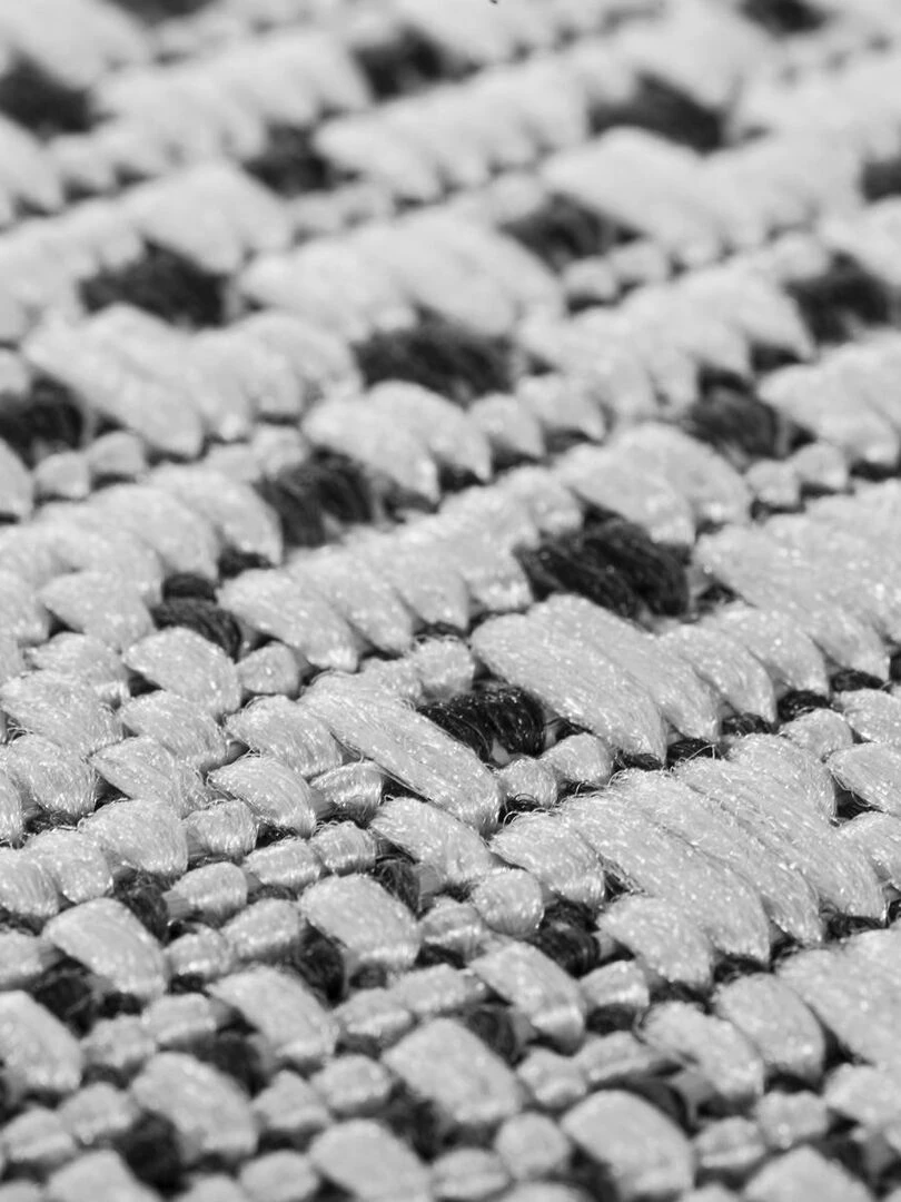 Tapis exterieur EXTERNA tissé Argent