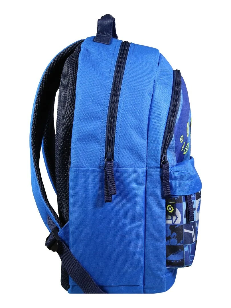 BAGTROTTER Sac à dos 2 compartiments Ligue 1 Football Bleu   Bleu