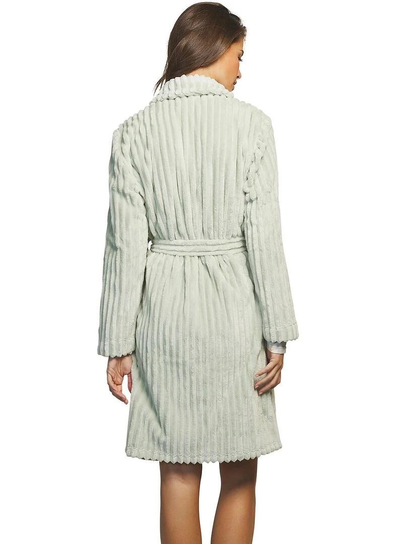 Robe de chambre manches longues Supersoft Vert