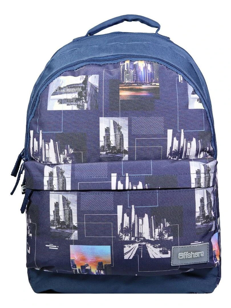 BAGTROTTER Sac à dos 2 compartiments Offshore Ville City Bleu Bleu