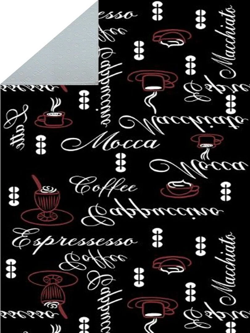 Tapis ESPRESSO Noir   Noir