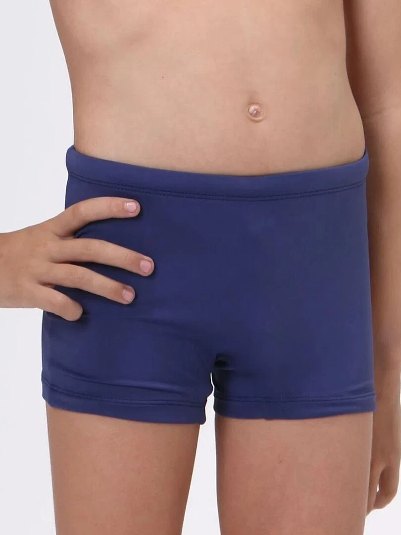 Short de bain garcon Classics UV Line Bleu marine