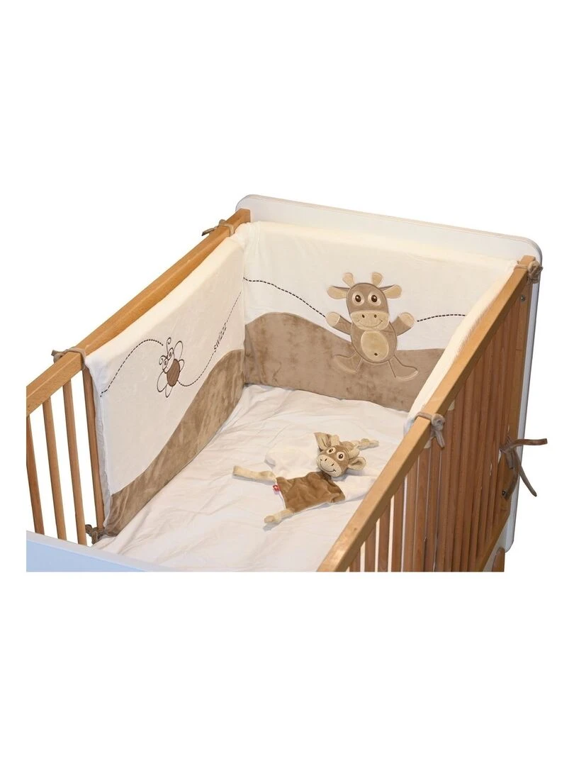 Steff Swissy tour de lit Marron