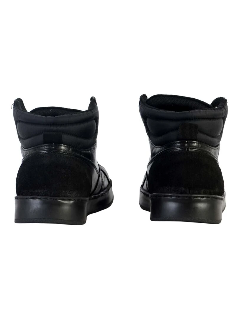 Basket Montante Cuir Redskins Sabal   Noir