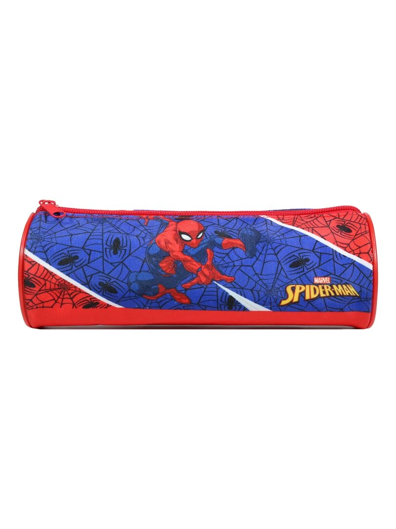 BAGTROTTER Trousse scolaire ronde Spider Man Bleu Bleu