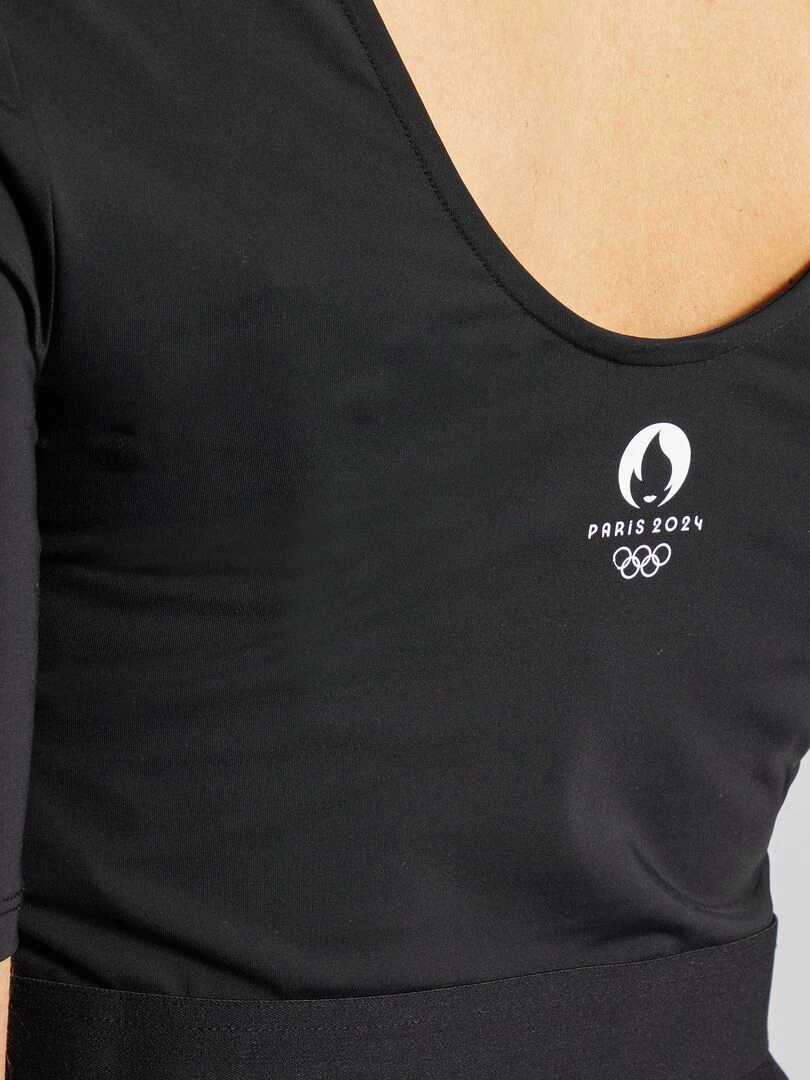T shirt de sport   Paris 2024   Noir