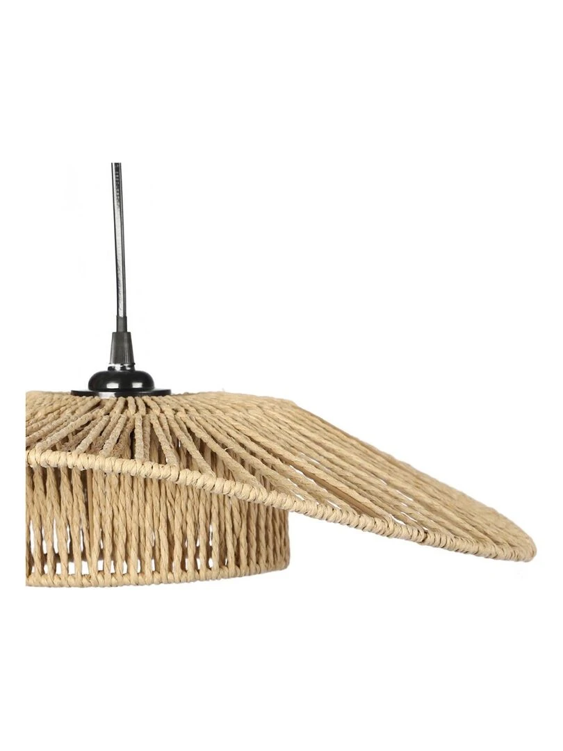 Suspension Victoria corde tressée D45 Beige
