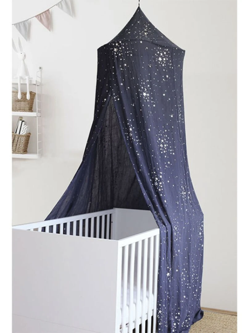 Ciel De Lit Bleu Marine (260 Cm) Bleu