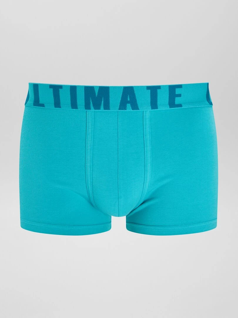 Lot de 3 boxers fantaisie   Bleu
