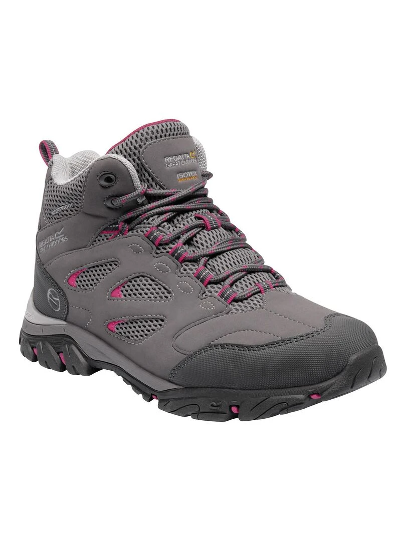 Regatta Chaussures montantes de randonnée HOLCOMBE Gris Rose